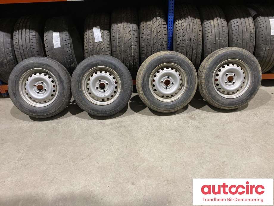 Hjulsett stål sommer til Annet Campingvogn Knaus 1962-->> (13|155R13C|PROD: 0821|4 - 5MM)