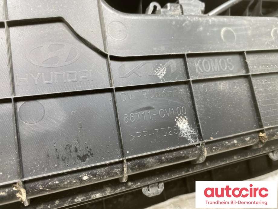Panserrom deksel (Frunk Cover) til Kia EV6 2021-->>  (...|86711-CV100|)