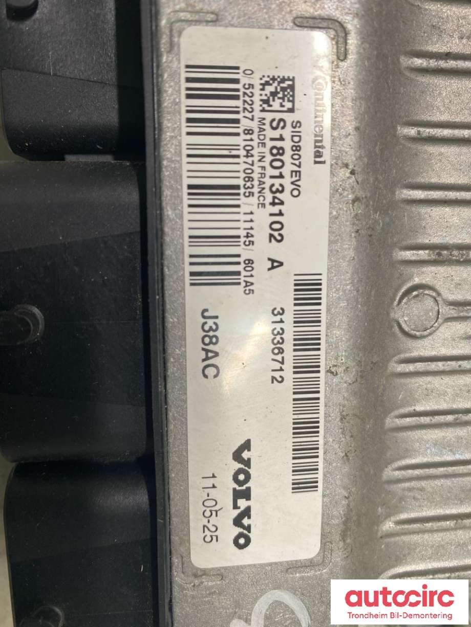 Styreenhet motor til Volvo V70 2007-2013 (Type III, Fase 1)  (CONTINENTAL|31336712|S180134102A|36001832)