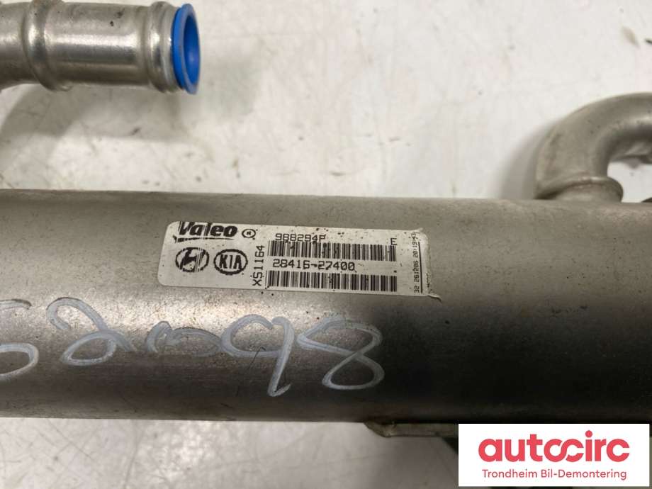EGR-ventil til Hyundai Santa Fe 2006-2009 (Type II, Fase 1)  (VALEO|28410 27410|)