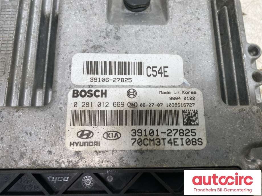Styreenhet motor til Hyundai Santa Fe 2006-2009 (Type II, Fase 1)  (..|3910127825|)
