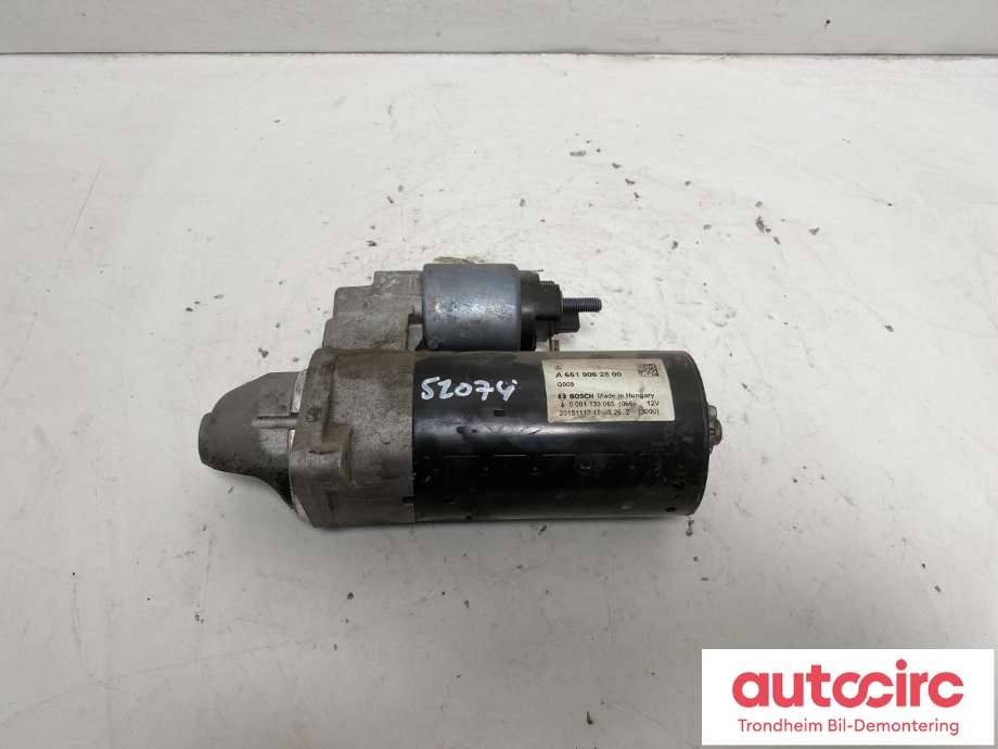 Starter diesel til Mercedes GLC, 2015-2022 (X253) (X253) (BOSCH|A6519062800)