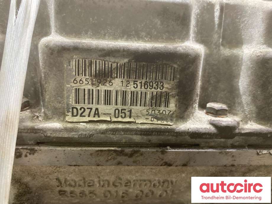 Motor diesel til SsangYong Rexton 2004-2006 (Fase 2) (Y200) (Y200) (D27R-056|6650109397|)