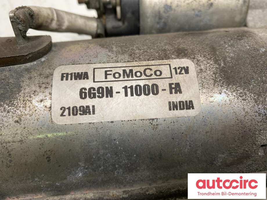 Starter diesel til Ford Focus 2011-2014 (Type III, Fase 1)  (..|6G9N-11000-FA|1376305|1756795| RE6G9N-11000-FA)