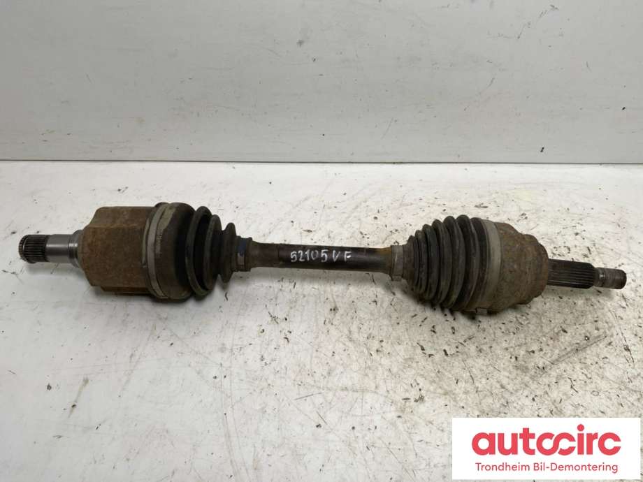 Drivaksel venstre foran, diesel/automat til Mitsubishi Outlander 2012-2015 (Type III, Fase 1)  (..|3815A509|)