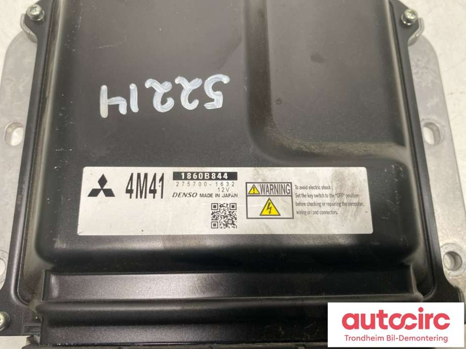 Styreenhet motor til Mitsubishi Pajero 2007-2016 (Type IV, Fase 1)  (DENSO|1860B844|)