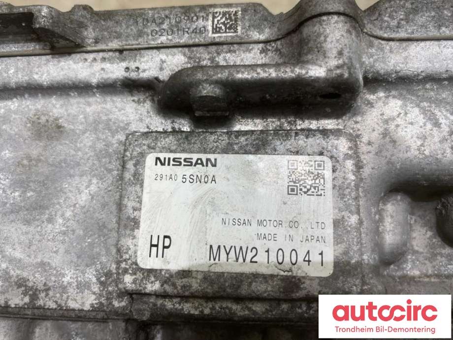 Inverter elbil til Nissan Leaf 2018-->> (Type II)  (...|291A05SN0A|)