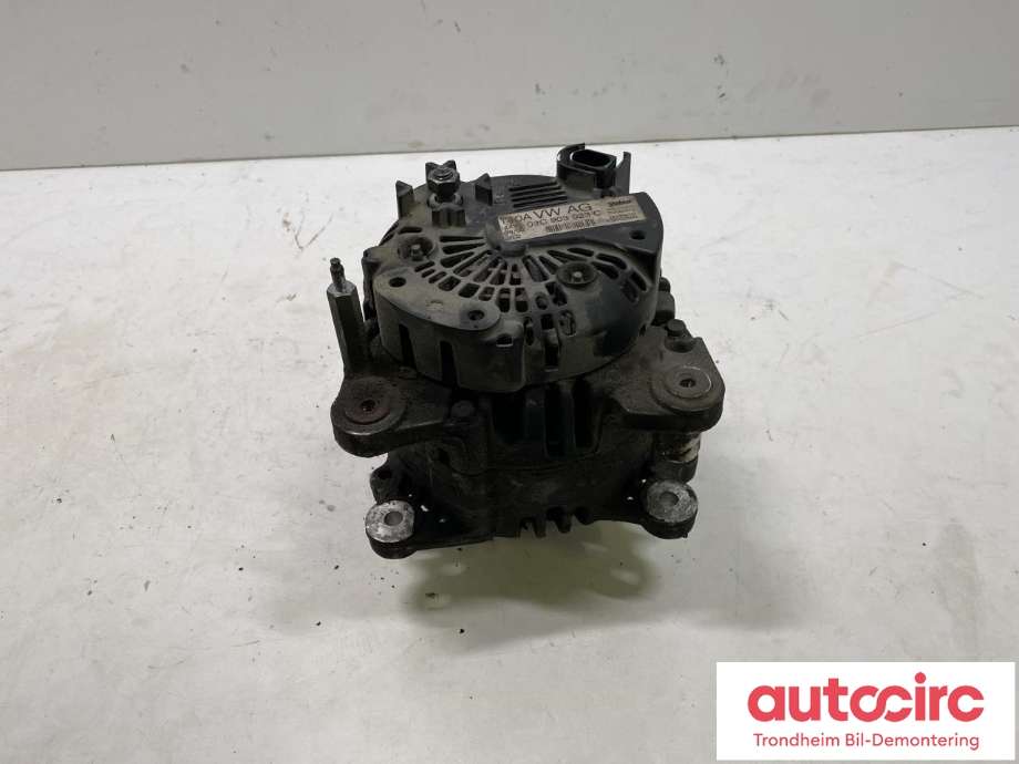 Dynamo til Škoda Octavia 2009-2013 (Type II, Fase 2)  (VALEO|03C903023C|03C903023A|03C903024J| 03C903023AX| 03C 903 023 A| 03C 903 024 J| 03C 903 023 AX| 03C 903 023 C)