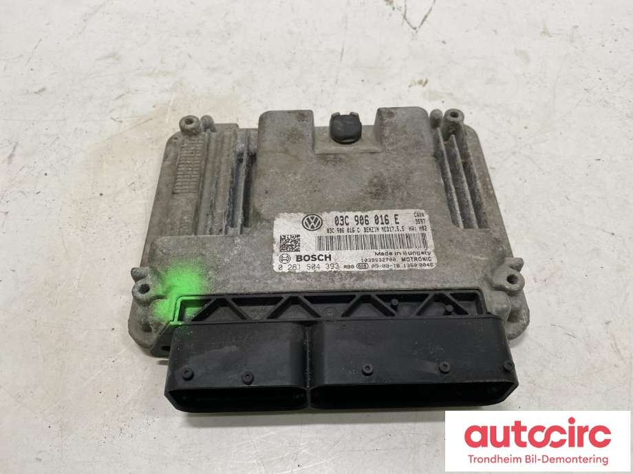 Styreenhet motor til Škoda Octavia, 2009-2013 (Type II, Fase 2)  (BOSCH|03C906016E)
