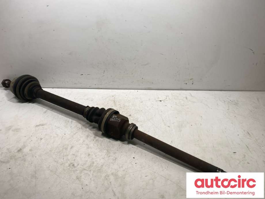 Drivaksel høyre foran, diesel/automat til Peugeot 508 2011-2014 (Type I, Fase 1)  (3273ZG|3273 ZH|)