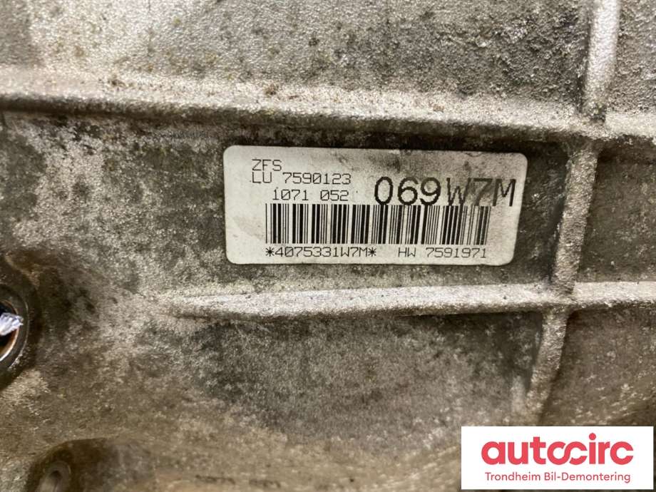 Girkasse automat til BMW 3-Serie 2005-2011 (E90/E91/E92/E93) (E90/E91/E92/E93) (GA6HP19Z|24007590123|)