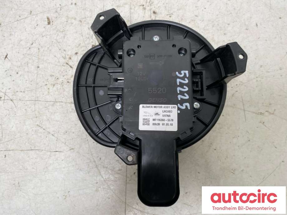 Varmeapparat motor til Jaguar I-PACE, 2018-->>  (DENSO|J9D1132)