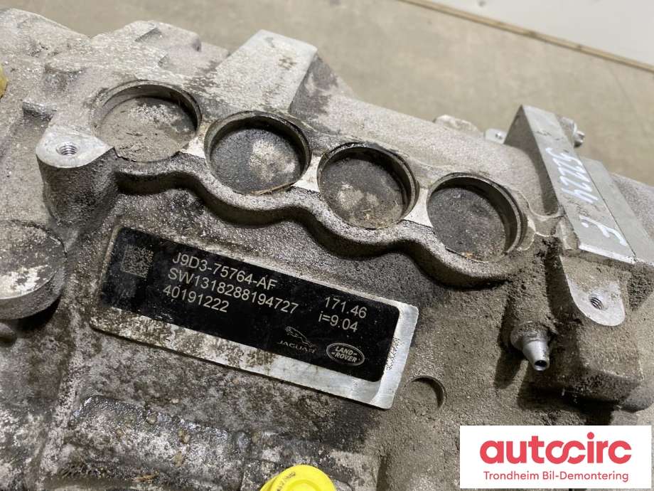 Motor elbil foran til Jaguar I-PACE 2018-->>  (T4K9604|J9D375762AG|T4K20798|J9D375762AN)
