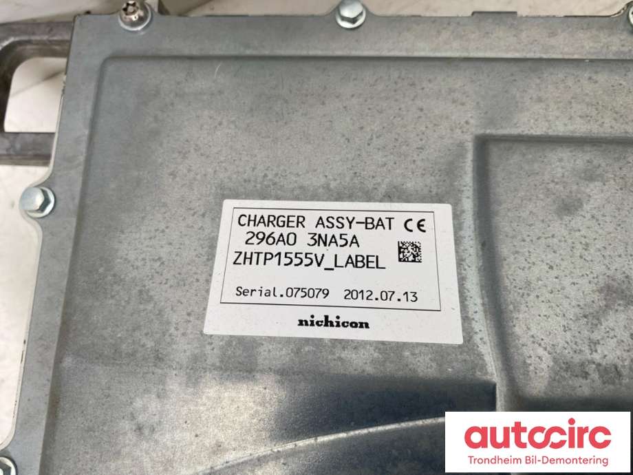 Batterilader (OBC - On Board Charger) til Nissan Leaf 2011-2017 (Type I)  (..|296A03NA5A|)