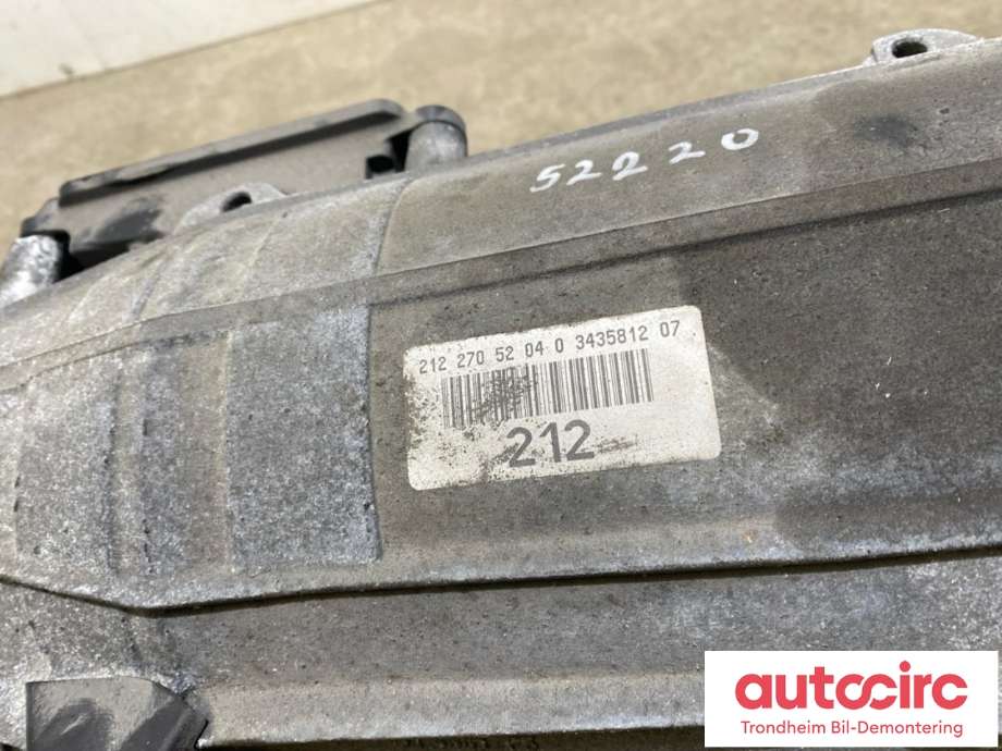 Girkasse automat til Mercedes E-Klasse 2009-2013 (Fase 1) (W212) (W212) (A 212 270 75 03|A 212 270 75 03 80|)