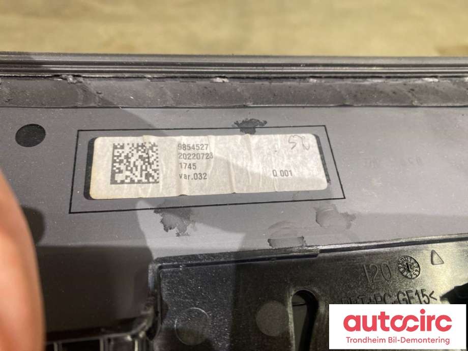 Frontrute til BMW iX 2021-->> (I20) (I20) (9854527|51 31 9 854 527|)