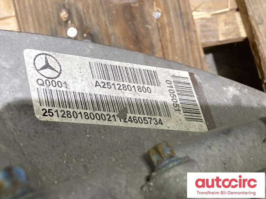 Girkasse 4WD hovedkasse til Mercedes ML 2011-2015 (Fase 1) (W166) (W166) (A1662705300|A166270530080|)