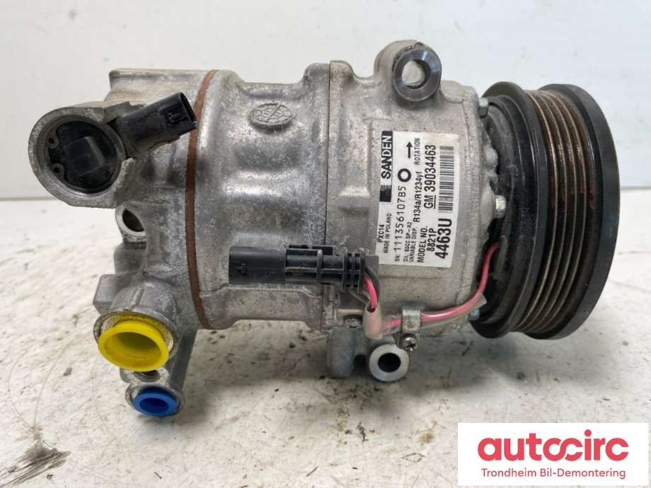 Aircondition kompressor til Opel Insignia B, 2017-->>  (SANDEN|39034463)