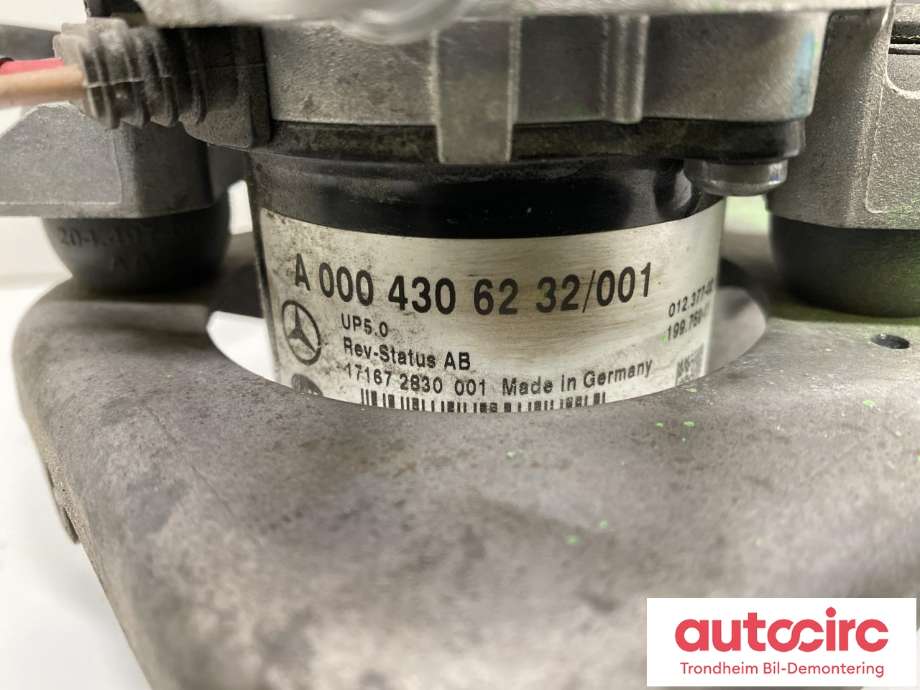 Bremsekraft-regulator bak til Mercedes C-Klasse 2014-2018 (Fase 1) (W205) (W205) (LES INFO|A0004306232|A 000 430 62 32|)