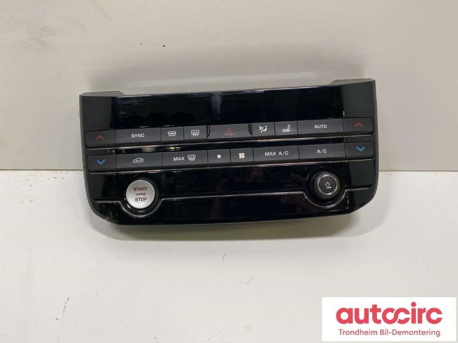 Varmeapparat betjening til Jaguar XE, 2015-->>  (..|GX73-18C858-SF)