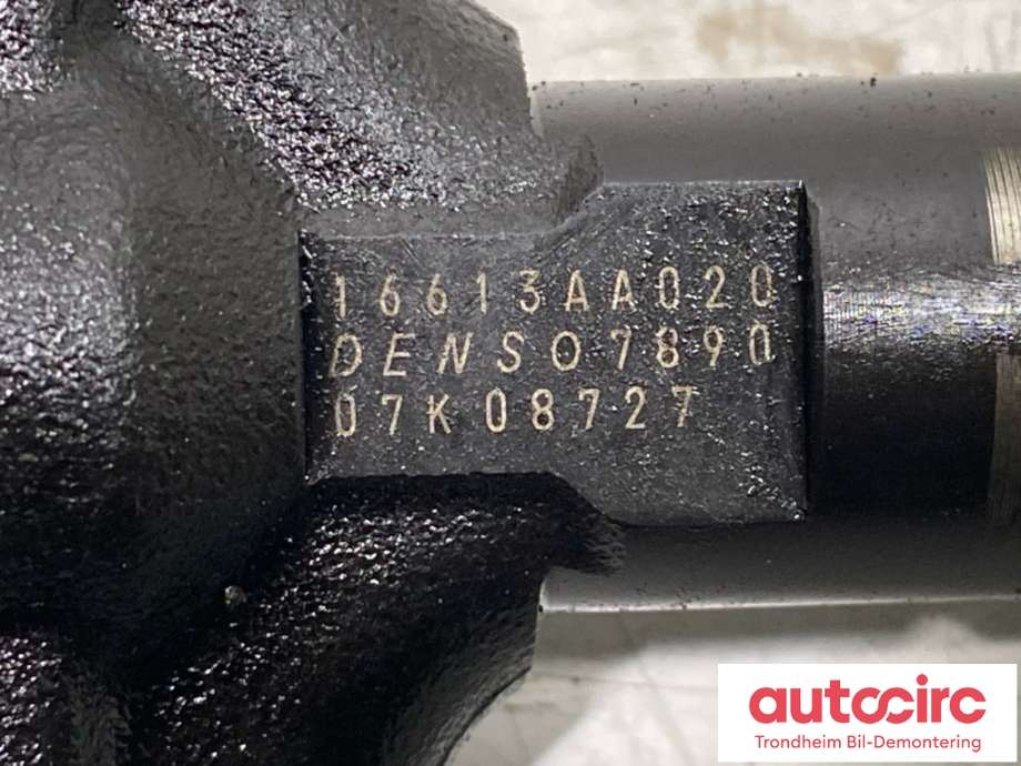 Dyse innsprøyting diesel til Subaru Legacy 2007-2009 (Type IV, Fase 2)  (..|16613AA020|)