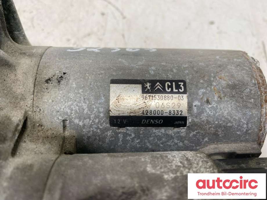 Starter til Peugeot 208 2012-2019 (Type I)  (9688477380|1608064680|)