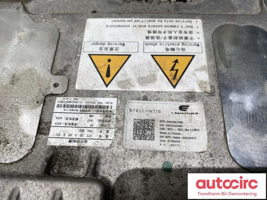 Motor elbil foran til Peugeot e-3008 2023-->>  (9863104880|)