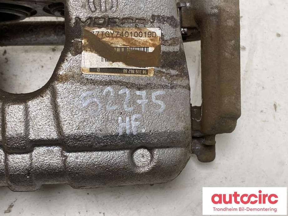 Bremsecaliper høyre foran til Peugeot e-3008 2023-->>  (9837686280|1693580180|)