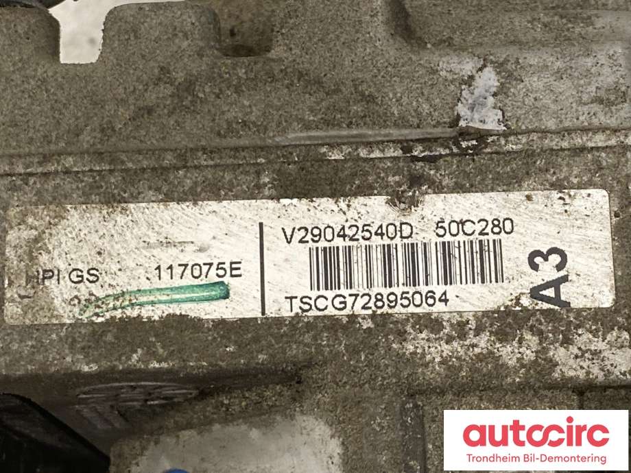 Servo pumpe elektrisk til Peugeot 508 2014-2018 (Type I, Fase 2)  (1614230780|1629093480|1623836280)