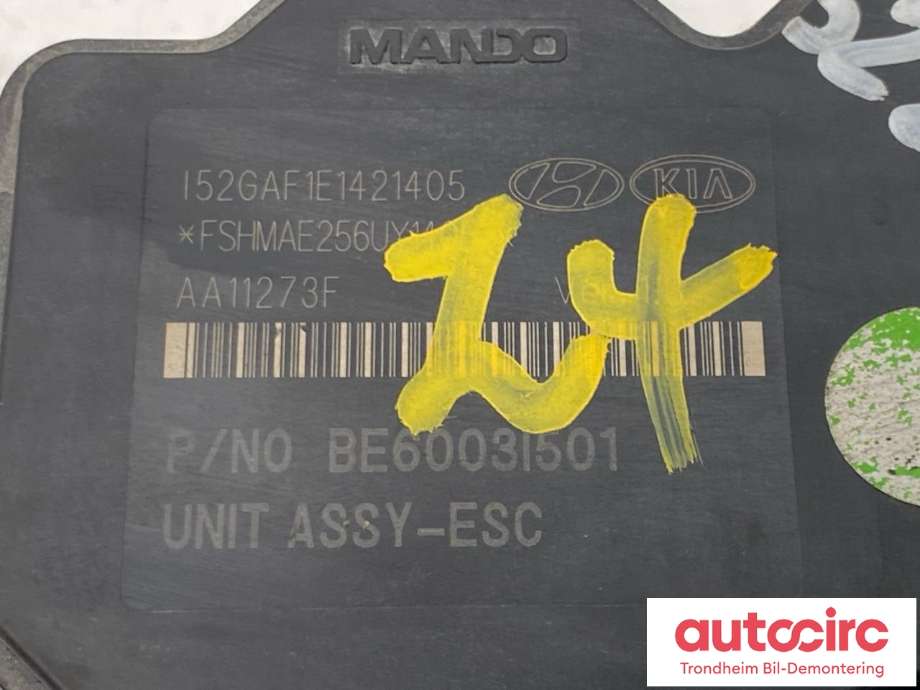 ABS sentral til Hyundai i40 2012-2017  (MANDO|589203Z500|BE60031501|)