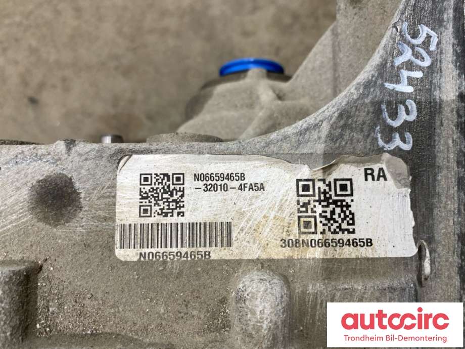 Girkasse elbil til Nissan E-NV200 2014-->>  (320104FA0B|)