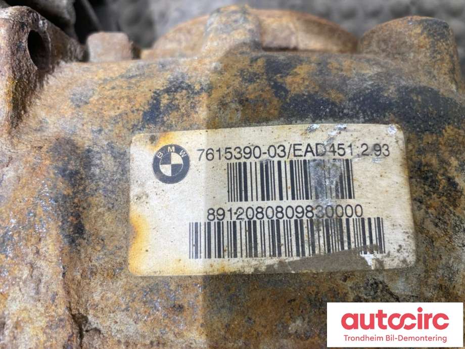 Kardang klokke bak til BMW X1 2009-2015 (E84) (E84) (UTV: 2.93|33107615390|)