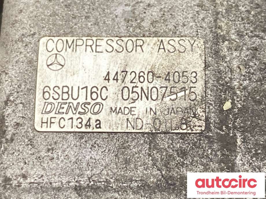 Aircondition kompressor til Mercedes ML 2011-2015 (Fase 1) (W166) (W166) (A0032305911|)