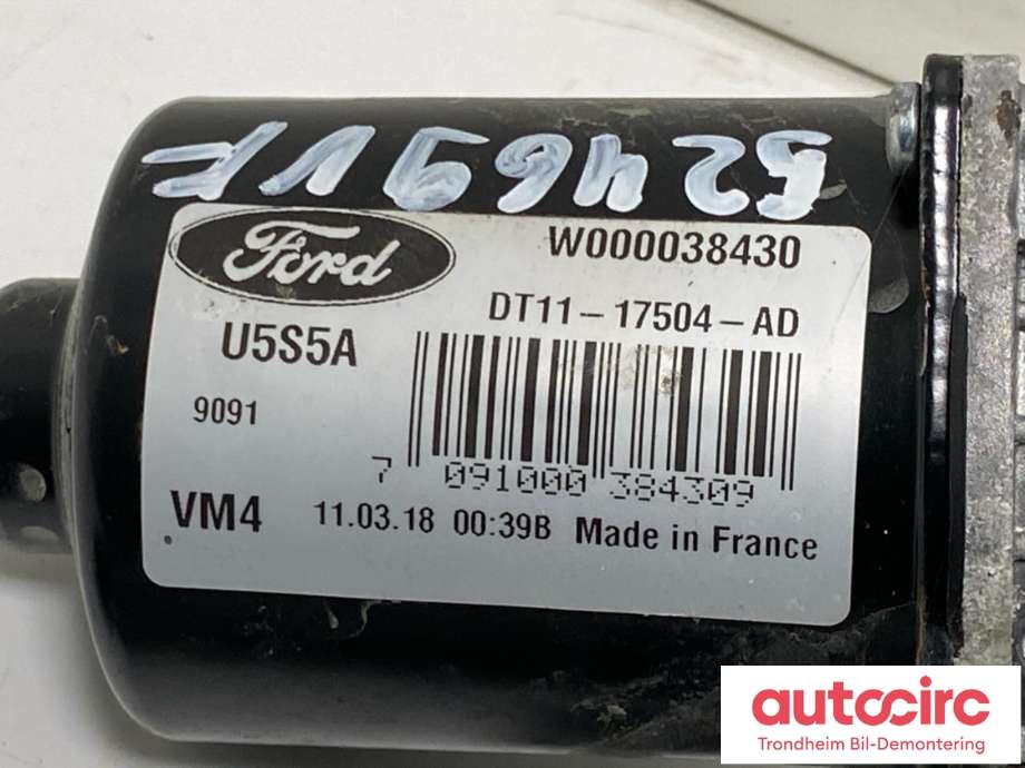 Viskermotor foran venstre til Ford Transit Connect 2018-->> Type II, Fase 2  (...|2080409|DT11-17504-AD|)