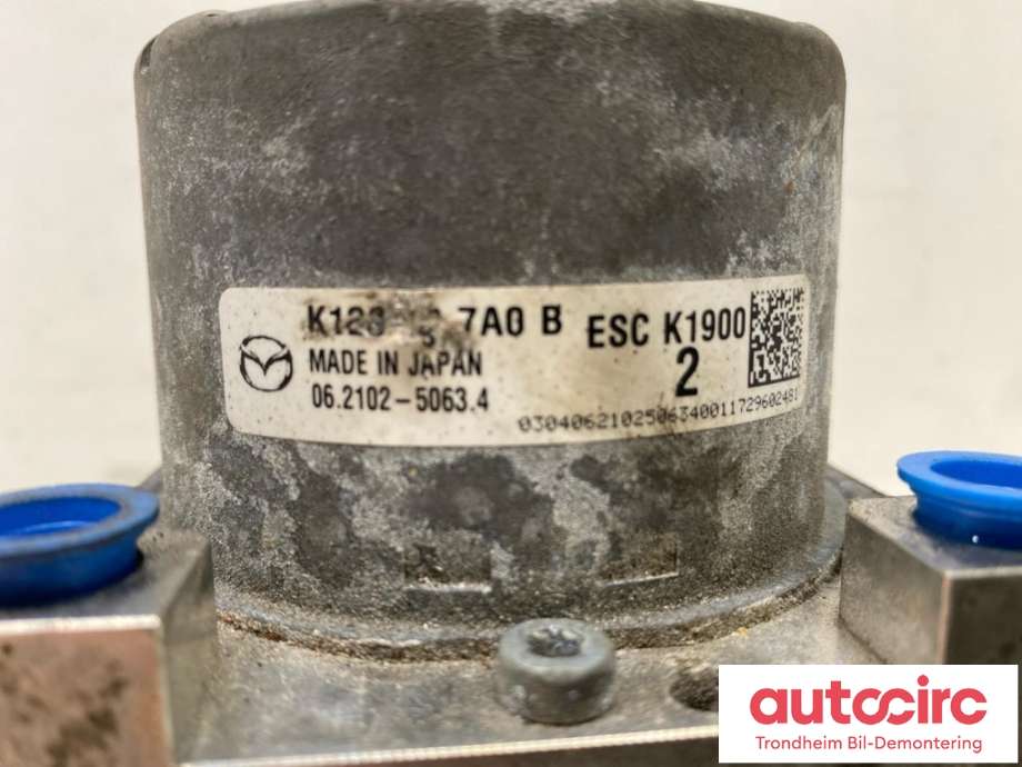 ABS sentral til Mazda CX-5 2017-->> (Type II)  (K123 43 7A0 B|K1Y3437A0B|)