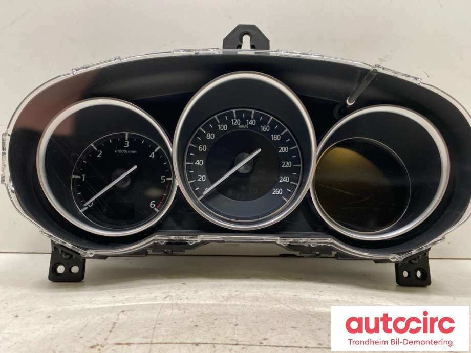 Instrumentpanel til Mazda CX-5, 2017-->> (Type II)  (MAZDA|TK4955430)