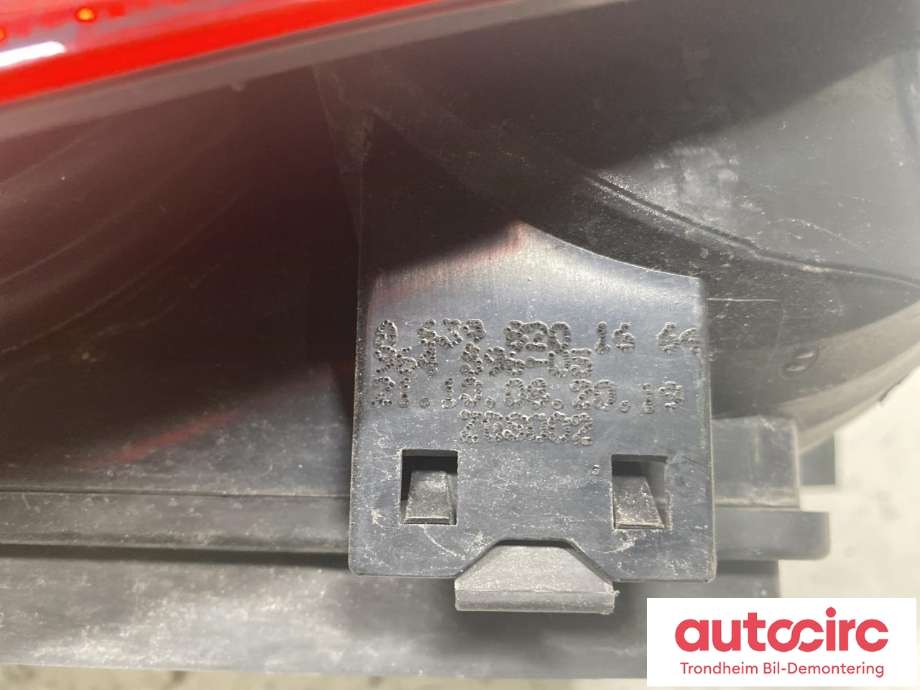Baklykt venstre til Mercedes Vito/Viano 2004-2010 (Fase 1) (W639) (W639) (A 639 820 16 64|)