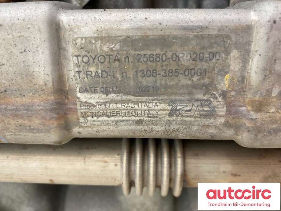 Motor diesel til Toyota Avensis 2003-2008 (Type II) (1AD-FTV|19000-0R040|)