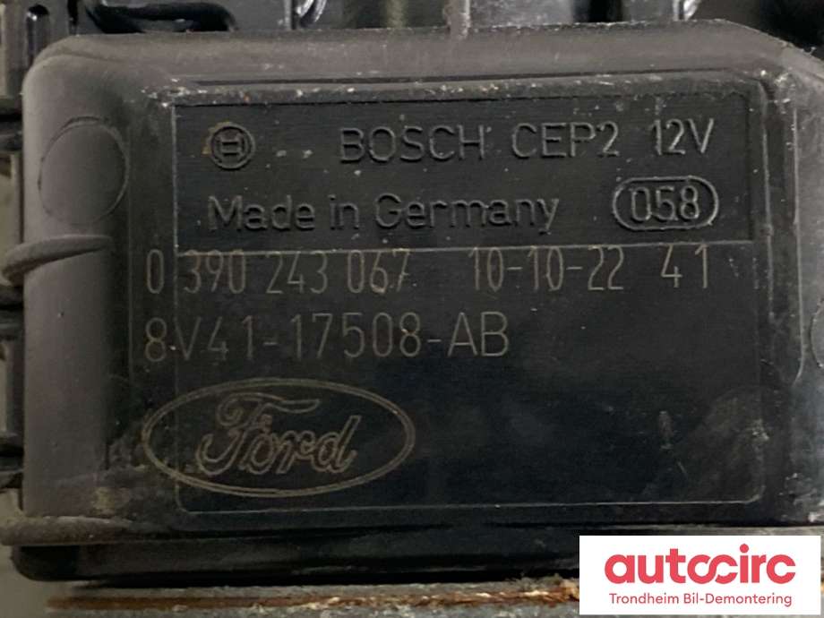 Viskermotor frontrute til Ford Kuga 2008-2012 (Type I) (BOSCH|1709010|8V4117508AB|)