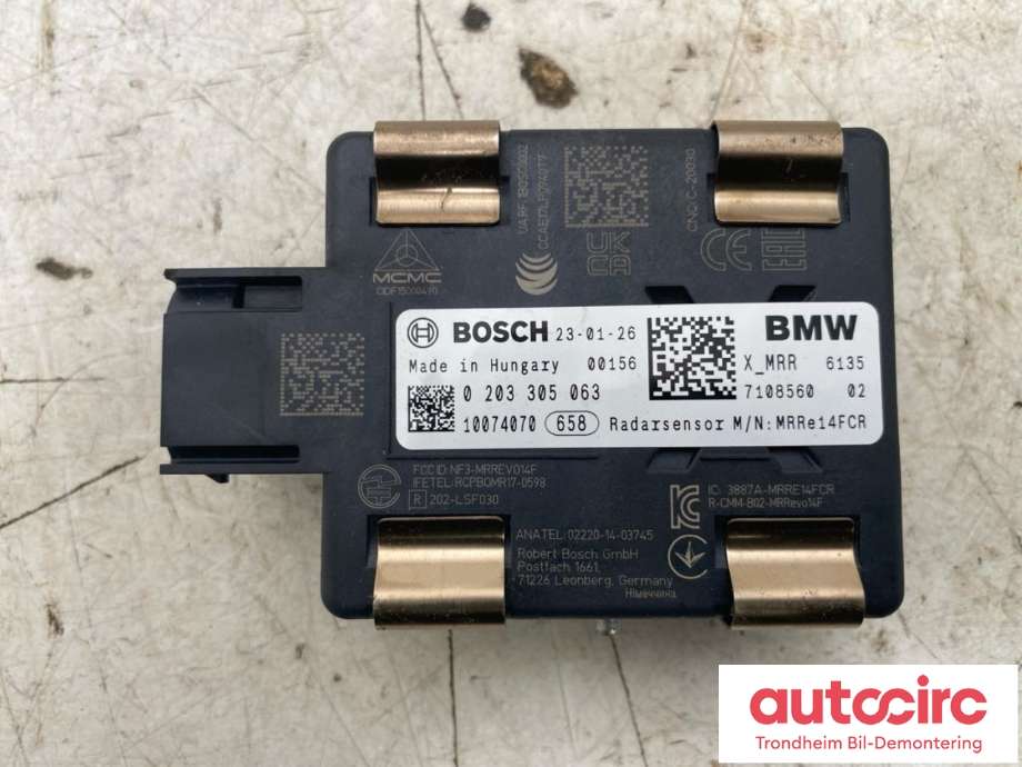 MC, Sensor til MC BMW R1250 RT 2019-->> (Touring) (Touring) (BOSCH|61357108560|0203305063|)