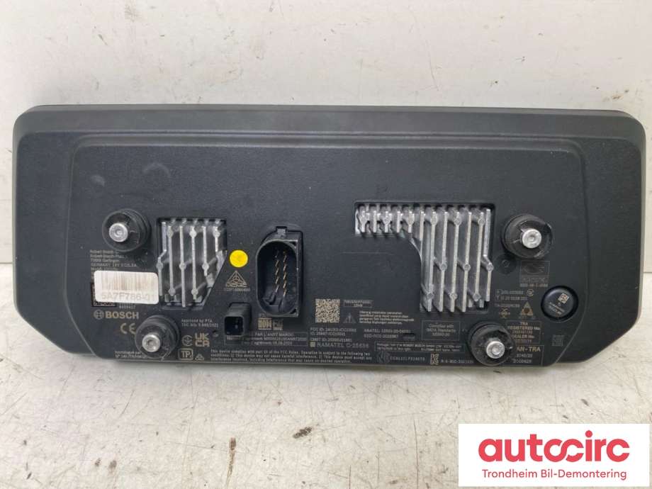 MC, Instrument til MC BMW R1250 RT 2019-->> (Touring) (Touring) (BOSCH|62115A7F786|62115A69B29|)