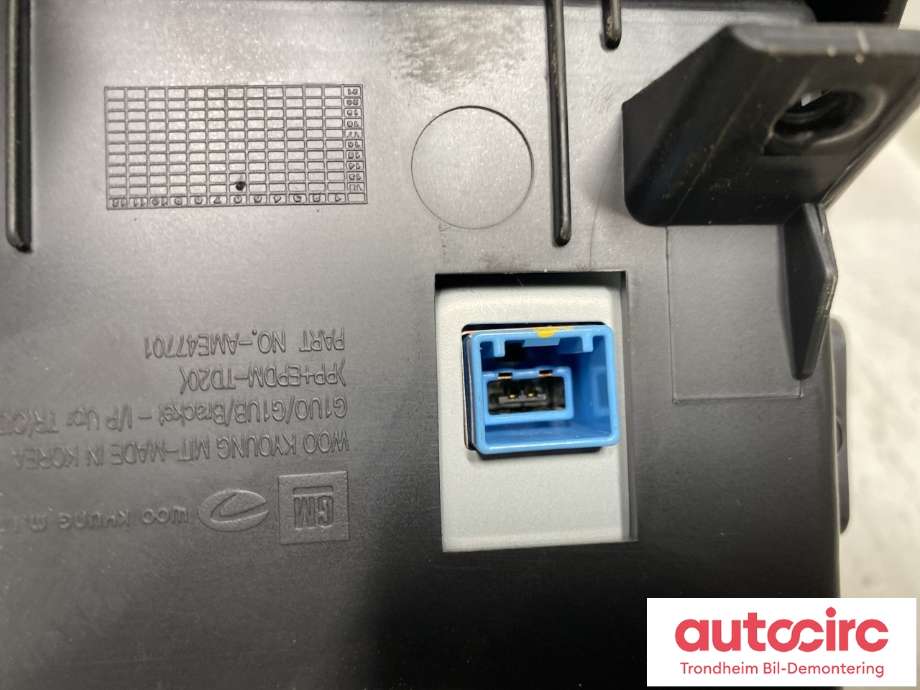 Bilstereo navigasjon skjerm til Opel Mokka 2012-2016 (Type I, Fase 1) (95247249|42452241|42507400)