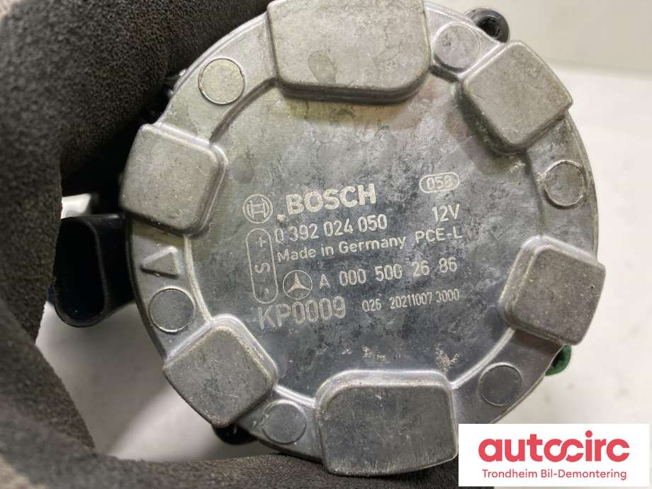 Vannpumpe elektrisk til Mercedes EQV 2020-->> (W447) (W447) (BOSCH|A0005002686|A 000 500 26 86|0392024050)