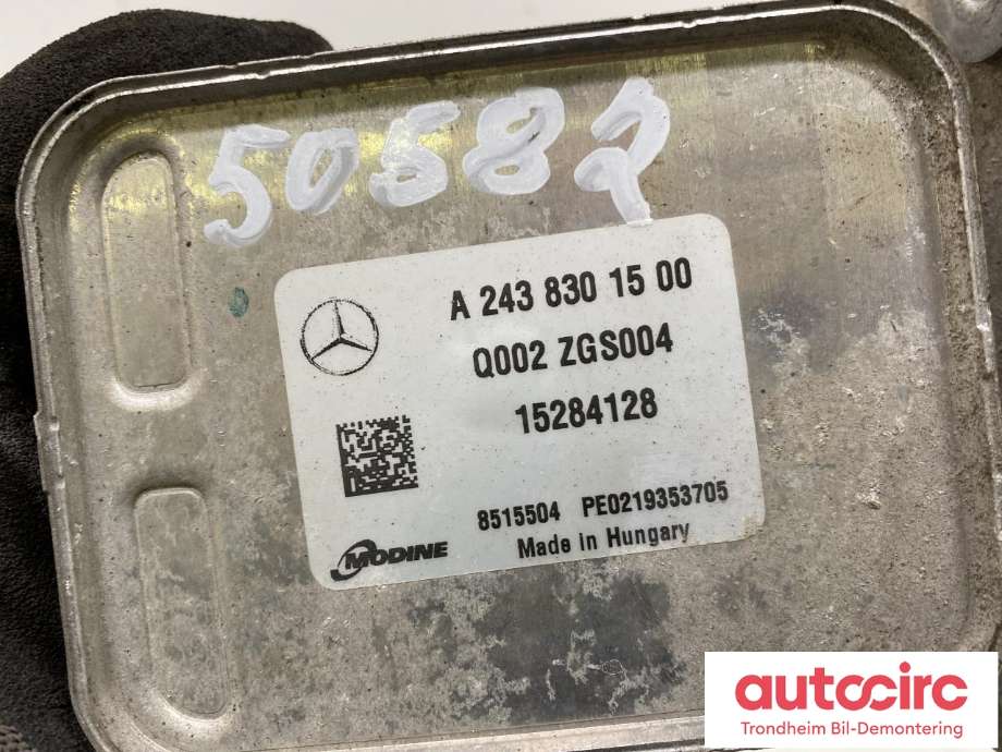 Aircondition diverse til Mercedes EQV 2020-->> (W447) (W447) (MED EKSPANSJONSVENTIL|A2438301500|A2938302101|A2938302301| A 293 830 21 01| A 293 830 23 01| A 243 830 15 00)
