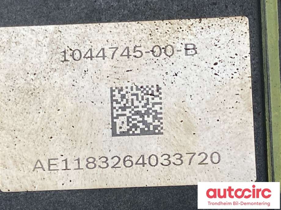 ABS sentral til Tesla Model 3 2018-2023 (Fase 1)  (1103541-00-A|1044746-00-A|)