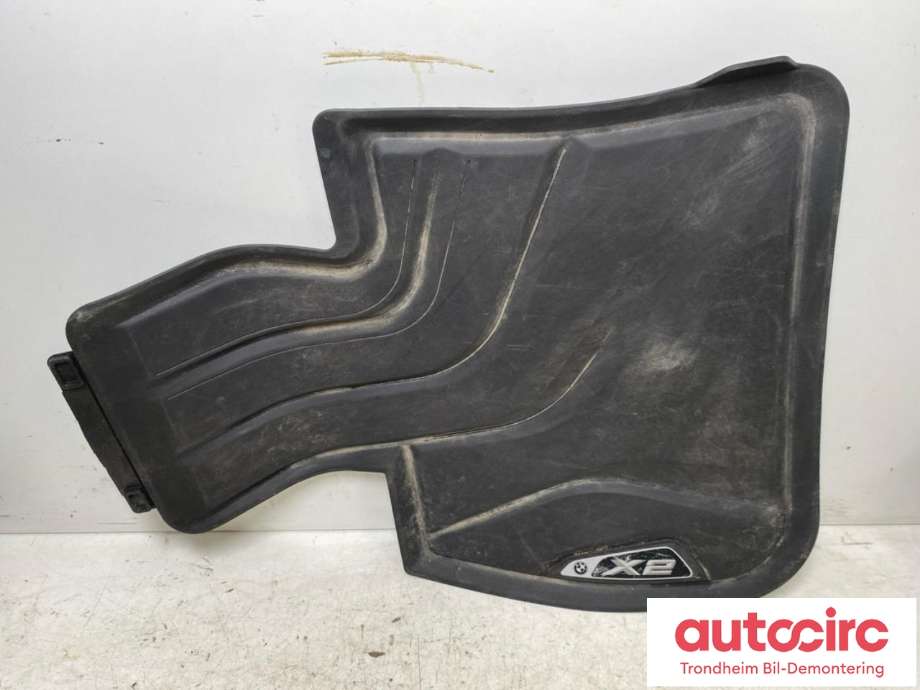 Gulvmatte sett til BMW X2 2018-->> (F39) (F39) (ORGINALE GUMMI|51472452201|51472452204|2452204| 2452201)