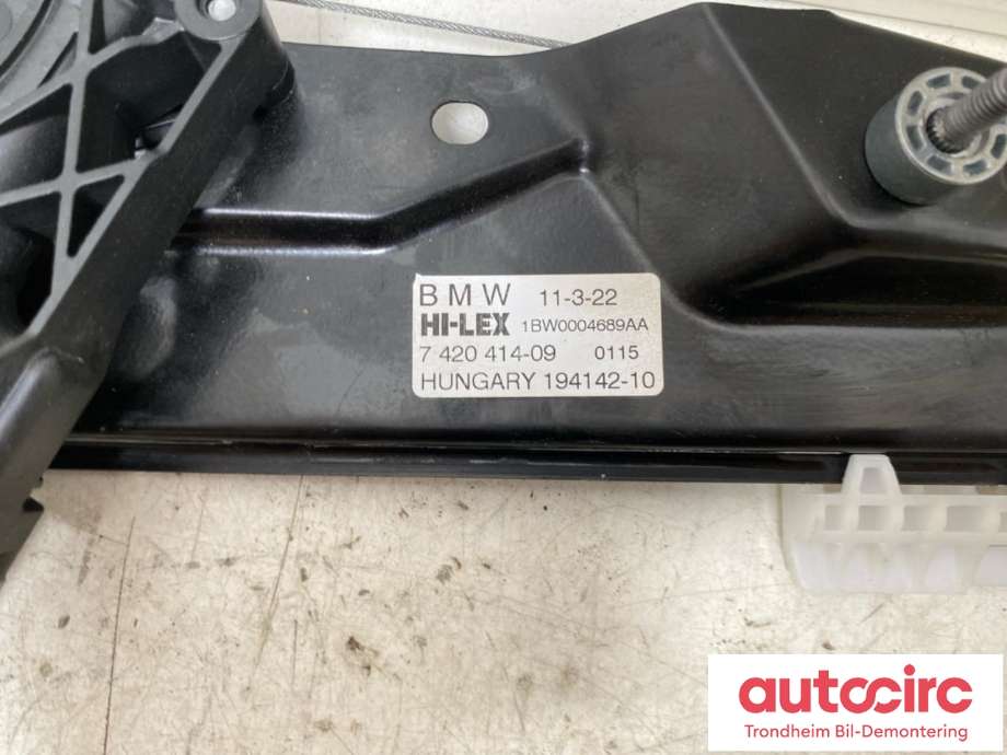 Ruteheis høyre bak til BMW X2 2018-->> (F39) (F39) (..|7420414|0130822790|7413051| 51357462606| 67627473090)