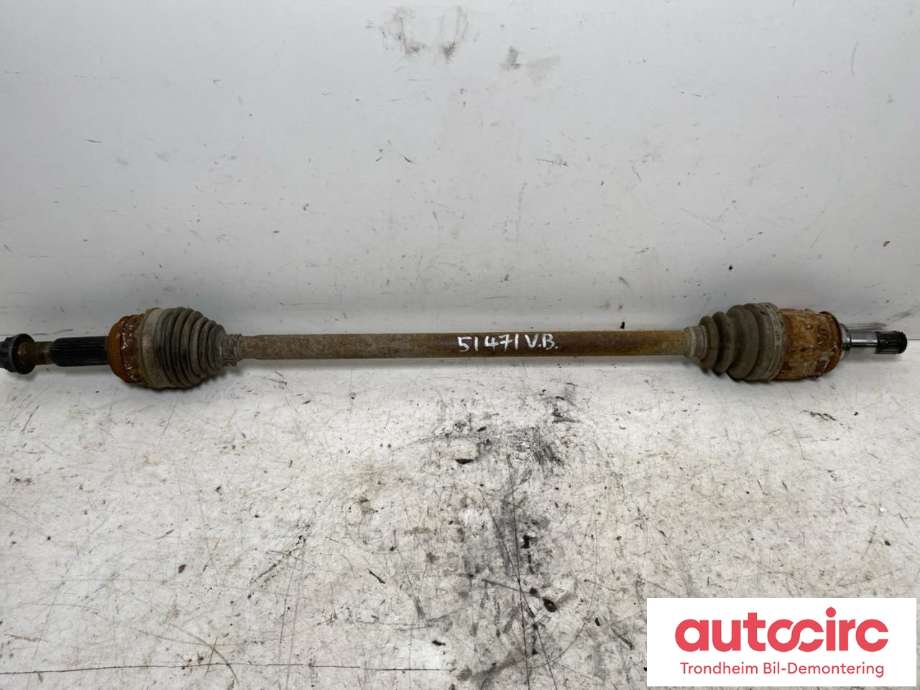 Drivaksel venstre bak, diesel/manuell til Toyota RAV4, 2009-2013 (Type III, Fase 2)  (..|42330-42050)