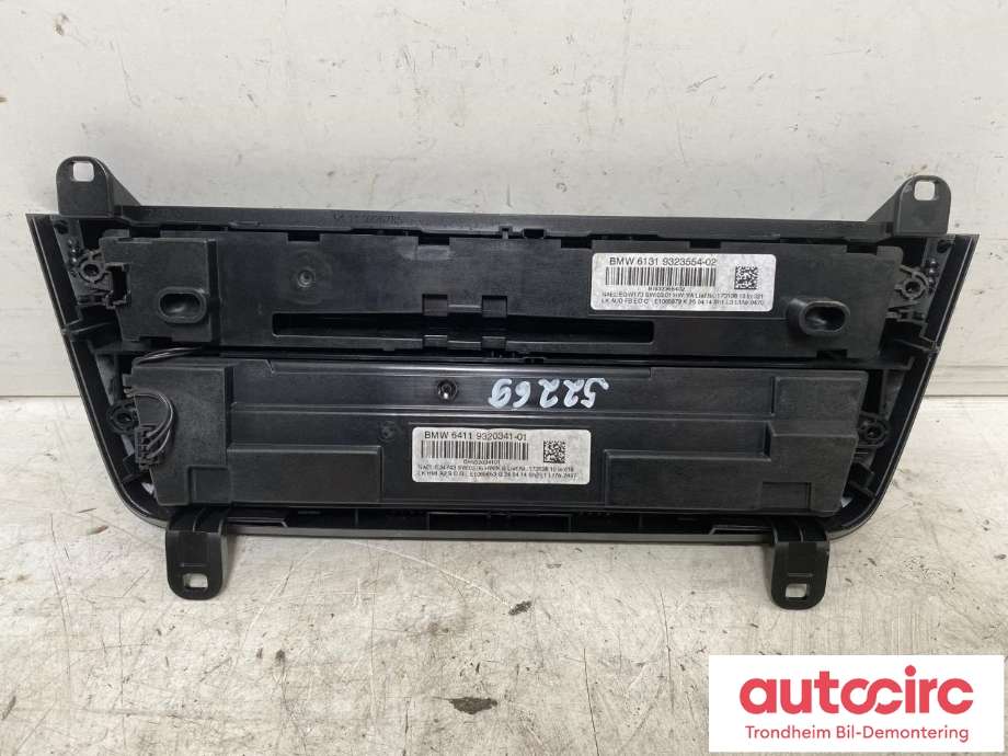 Varmeapparat betjening til BMW 4-Serie 2013-2020 (F32/F33/F36) (F32/F33/F36) (..|9320341|9323554|64119320341| 64119354146| 61319323554| 61316832880)