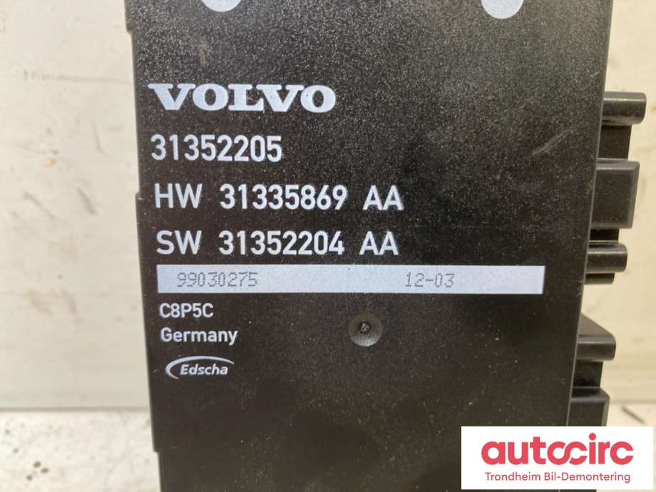 Styreenhet elektrisk bakluke til Volvo XC70 2008-2013 (Type II, Fase 1)  (VOLVO|31352205|31402469|)